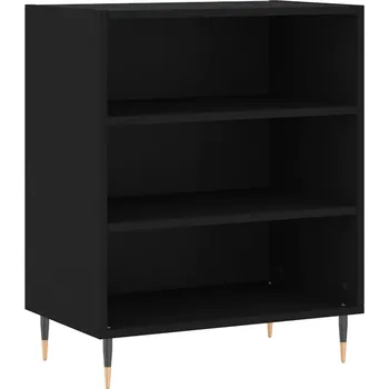 Kuchyňská skříňka Dřevěná skříňka 57x35x70cm černá