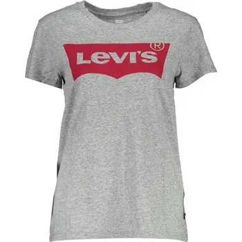 Dámské tričko Levi's Šedé dámské tričko Levi's® - Dámské LEVI'S šedá | červená 1828291