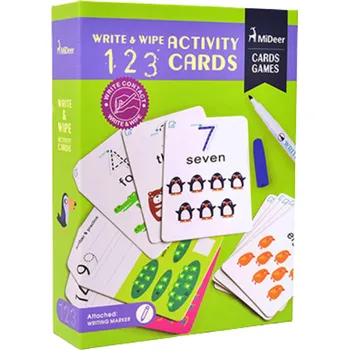 Učící stírací karty Čísla (26ks)