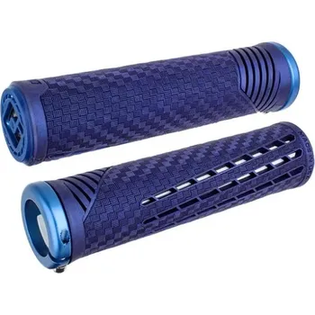 grip Gripy MTB ODI CF, v2.1 Lock-On, MTB, Closed End, Saphire / Blue