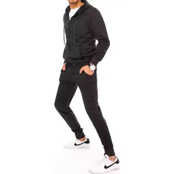 Pánská tepláková souprava DStreet DStreet černá | hnědá 1772013