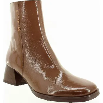 Dámské baleríny HISPANITAS Dámský kožený hnědý kotník HI254345-AVELLANA-265 Velikost 39