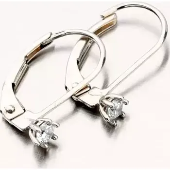 Náušnice Dámské náušničky žluté zlato 585 na klapku 52DZ-8020B-KL