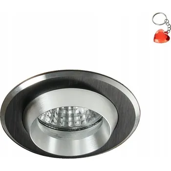 Stropní svítidlo zapuštěné Candellux Lighting 50 W MR16 7,6 cm černé