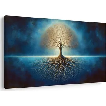Obraz Dovido Obraz strom života v modrém