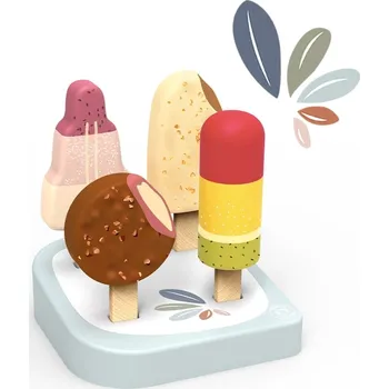 Dřevěná hračka Speedy Monkey: Zmrzliny na dřívkách