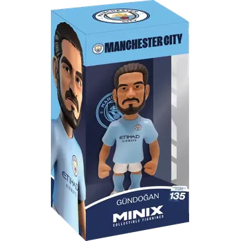 Sběratelská figurka Minix Manchester City İlkay Gündoğan 12 cm modrá