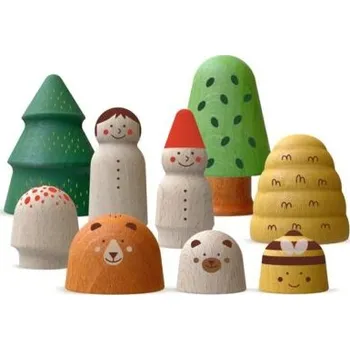 Dřevěná hračka LONDJI - Dřevěný les