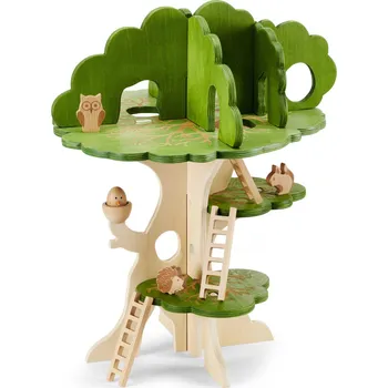 Dřevěná hračka TickiT - Dřevěný domeček na stromě