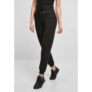 Dámské kalhoty Dámské organické kalhoty s vysokým pasem potit černé Urban Classics černá 1781354