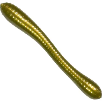 10ks - Gumové nástrahy Revol Baits Leech 70mm Sýr-Česnek Olivová Perleť