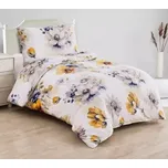Jahu povlečení mikroflanel Květy barevné 140x200, 70x90 cm 231163328
