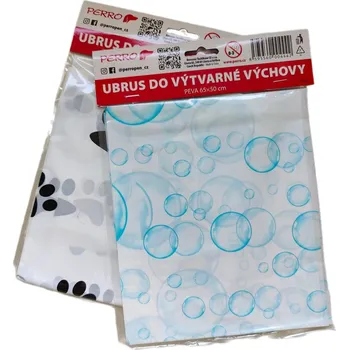 PERRO Ubrus do výtvarné výchovy 50 x 65 cm mix motivů