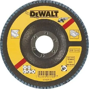 Brusný kotouč DeWALT Příslušenství - Lamelový brusný kotouč, P36, průměr 115 mm DT3292