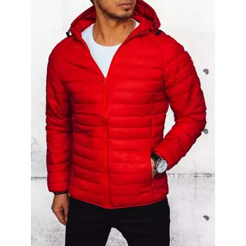 Pánská bunda DStreet DStreet tmavě červená | červená 2239595