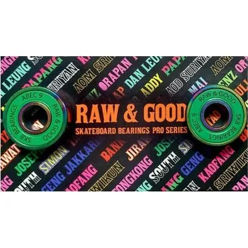 SK8 LOŽISKA RAW&GOOD Joseph - zelená - ABEC7 + při osobním odběru 332 Kč
