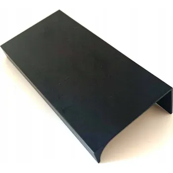 Nábytkové kování NÁBYTKOVÁ ÚCHYTKA HRANOVÁ ČERNÁ MATNÁ 32/52 UA6