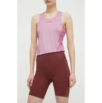 Dámské kraťasy Sportovní šortky Columbia Boundless Trek dámské, vínová barva, hladké, high waist, 2074471 83X, vel. L