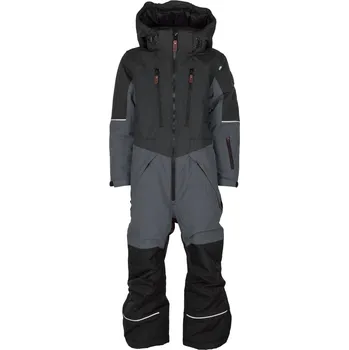 Chlapecká zimní kombinéza LINDBERG SWEDEN DĚTSKÁ ZIMNÍ KOMBINÉZA LINDBERG SWEDEN, ALPINE 15 000 MM, BLACK / ANTH Velikost: 100