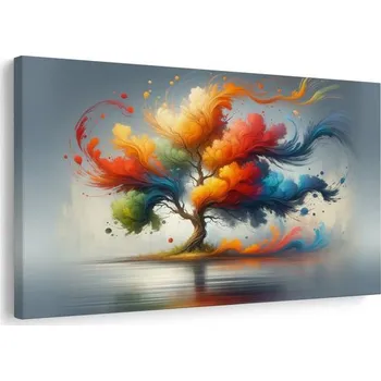 Obraz Dovido Obraz barevný strom života v pohybu