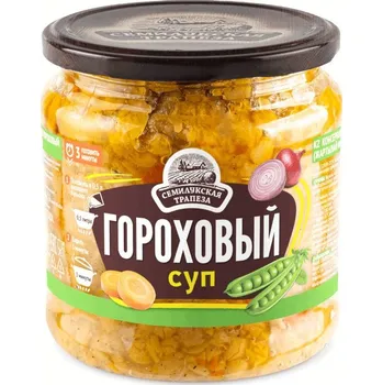 Hrachová polévka 470g Semilukskaja Trapeza