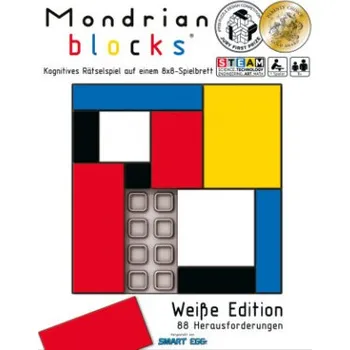 Společenská hra Mondrian blocks Weiße Edition (Spiel) – Laszlo Gergely (DE)