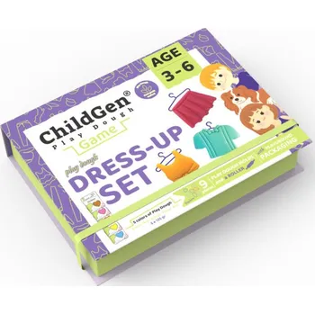 kreativní sada ChildGen Natural Playdough - Fashion Sada