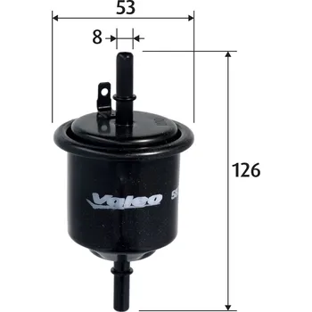 Palivový filtr Palivový filtr VALEO 587116