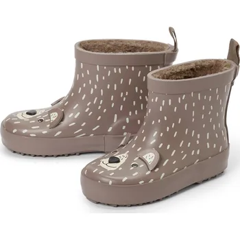 Dívčí holínky 708338 - Tchibo - Dětské holínky chelsea - pro ženy - vel. 22-23 - barva: černá/s potiskem