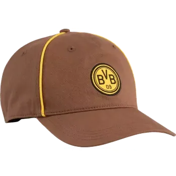 Kšiltovka Unisex kšiltovka Puma Borussia Dortmund 25/26 KING hnědá