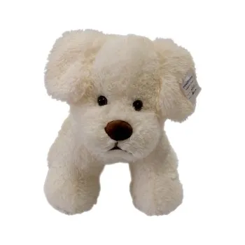 plyšák Krémový pejsek 30 cm plyšové hračky M550206