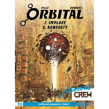 Komiks pro dospělé Komiks Modrá CREW 35: Orbital 7 & 8 (Crew)