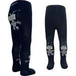 BeSnazzy dětské protiskluzové punčocháče pro zdravé lezení a první krůčky - chlapecké - černé-robot, velikost: 68-74