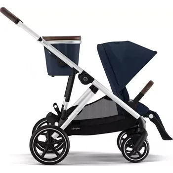 Kočárek CYBEX Gazelle S 2025 Ocean Blue (Silver Frame)