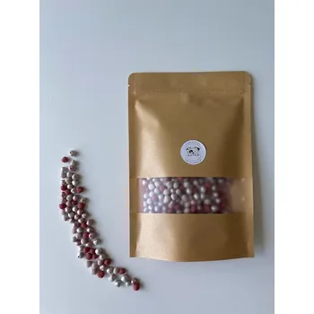 Příloha Senzorický materiál - barevná cizrna (růžový mix)