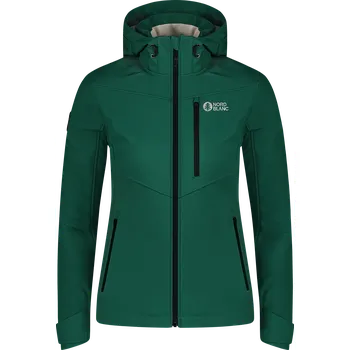 Dámská softshellová bunda Dámská softshellová bunda NORDBLANC NBWSL8131 ZELENÁ 40