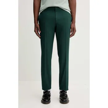 Dámské kalhoty Kalhoty s příměsí vlny HUGO Getlin232X 50547336 zelená 77X, vel. 50