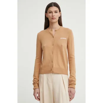 Dámský svetr Svetr s příměsí vlny 2NDDAY 2ND Vinny TT - Soft Wool Blen hnědá barva, lehký, 2000341408 82X, vel. XS