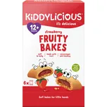 Kiddylicious jahodové koláčky - 132 g (6 x 22 g)