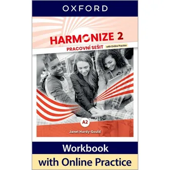 Anglický jazyk Harmonize 2: Workbook with Online Practice: Czech Edition - Janet Hardy-Gould (2024, brožovaná)