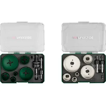 Vrták PARKSIDE® Sada děrovacích pil, 9dílná