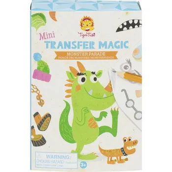 kreativní sada Tiger Tribe: Kreativní sada kouzelné obtisky – Přehlídka příšerek