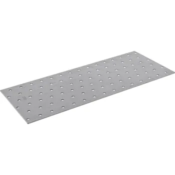 Tesařské kování DOMAX PP perforovaná deska PP 21 - 300 x 120 x 2 mm (10 ks)