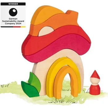 Dětský domeček GOKI - Houbový domeček