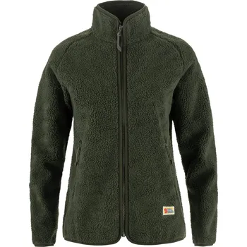 Dámská mikina fleece mikina dámská FJÄLLRÄVEN Vardag Pile Fleece W Deep Forest - S