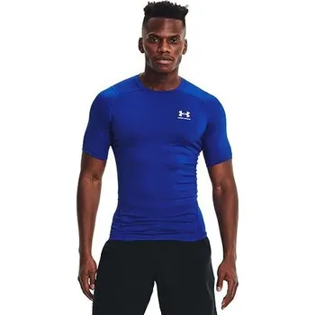 Pánské kompresní triko Under Armour HG Armour Comp SS velikost 4XL royal