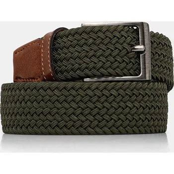 Opasek Pásek Les Deux Walker pánský, zelená barva, LDM970004 91X, vel. 105