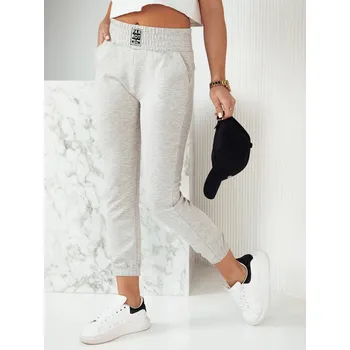 Dámské kalhoty Dámské kalhoty teplákové KAROT Barva šedá DSTREET DStreet šedá 2660421