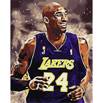 Obraz Obraz k vymalování podle čísel Artnapi Kobe Bryant 40x50 cm