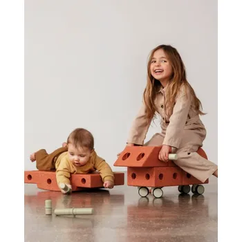 ostatní stavebnice Stavebnice MODU - Explorer Set Burnt Orange / Dusty Green